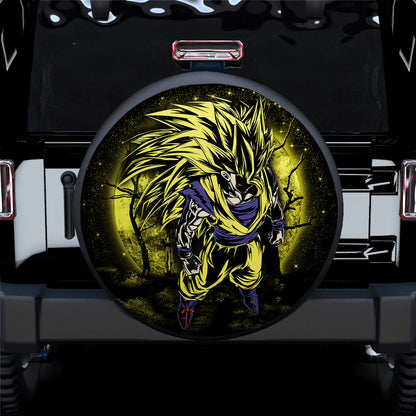Goku Super Saiyan 3 Dragon Ball Moonlight Jeep Car Spare Tire Cover