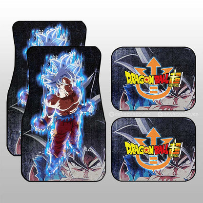 Goku Ultra Instinct Car Floor Mats Custom Dragon Ball Anime Car Accessories