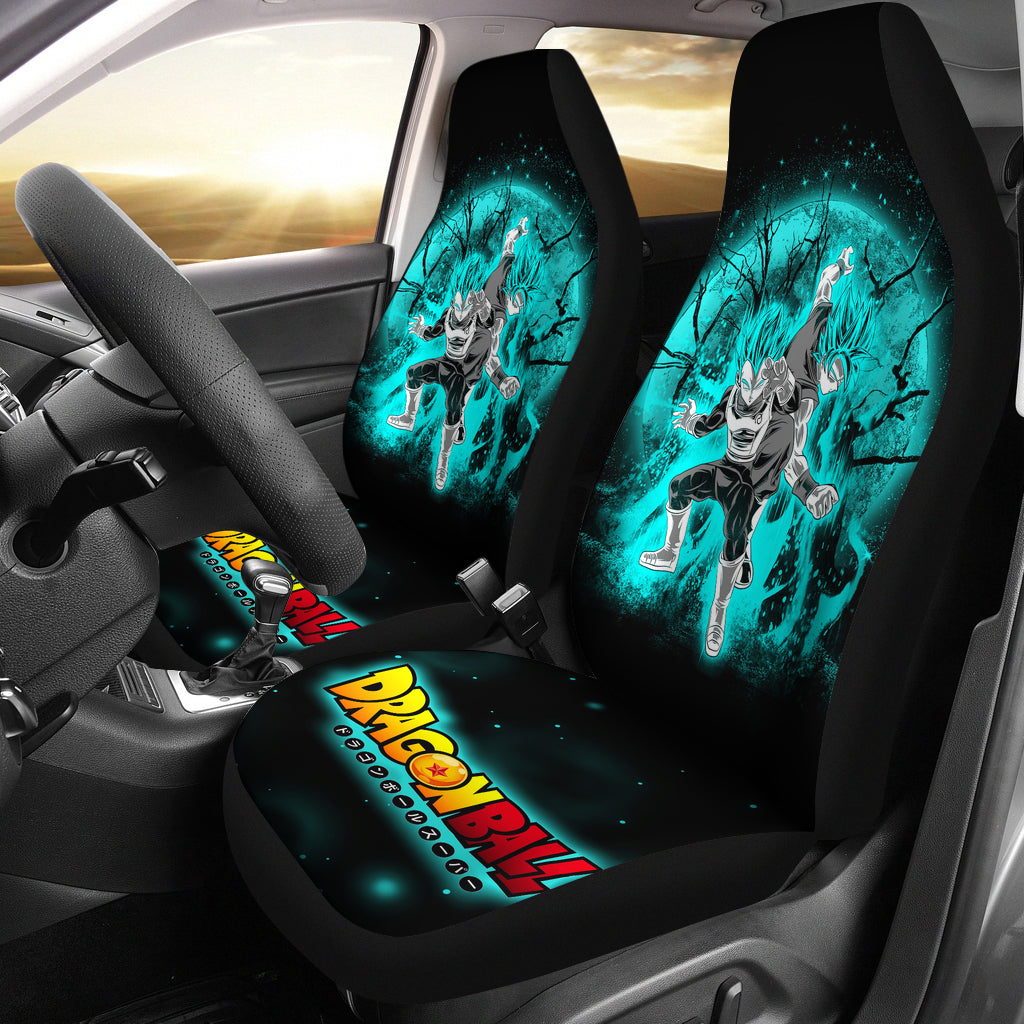 Goku Vegeta Moonlight Car Seat Covers