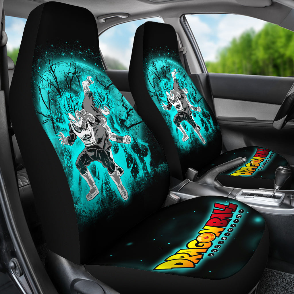 Goku Vegeta Moonlight Car Seat Covers