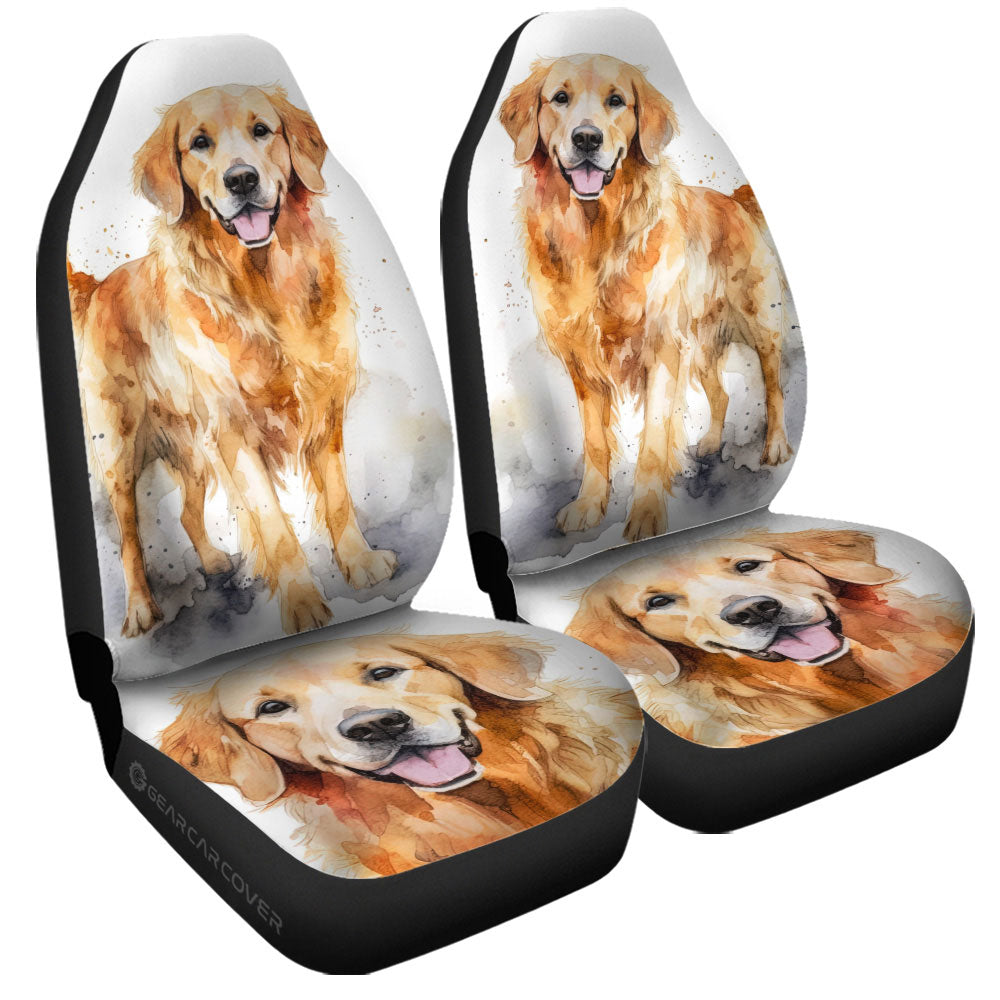 Golden Retriever Car Seat Covers Custom Car Accessories