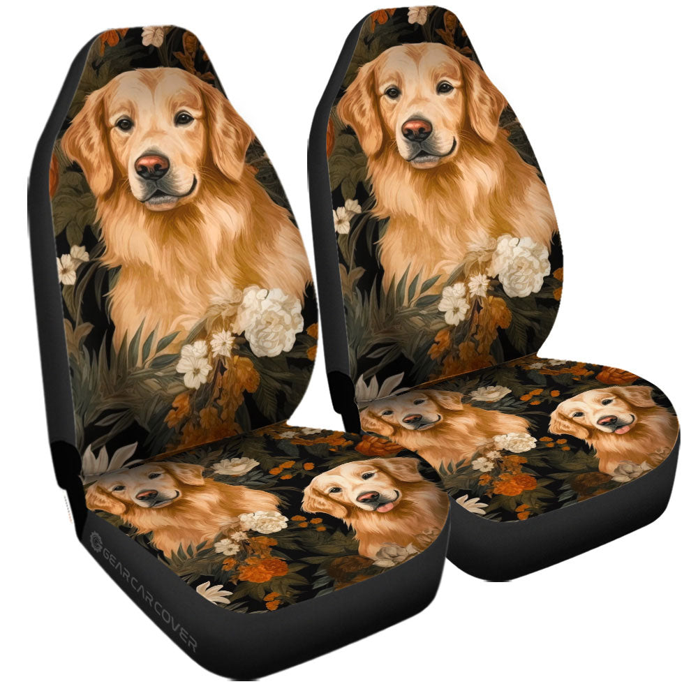 Golden Retriever Car Seat Covers Custom Car Accessories