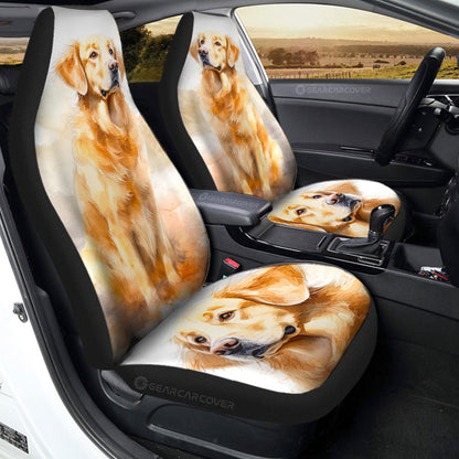 Golden Retriever Car Seat Covers Custom Car Accessories