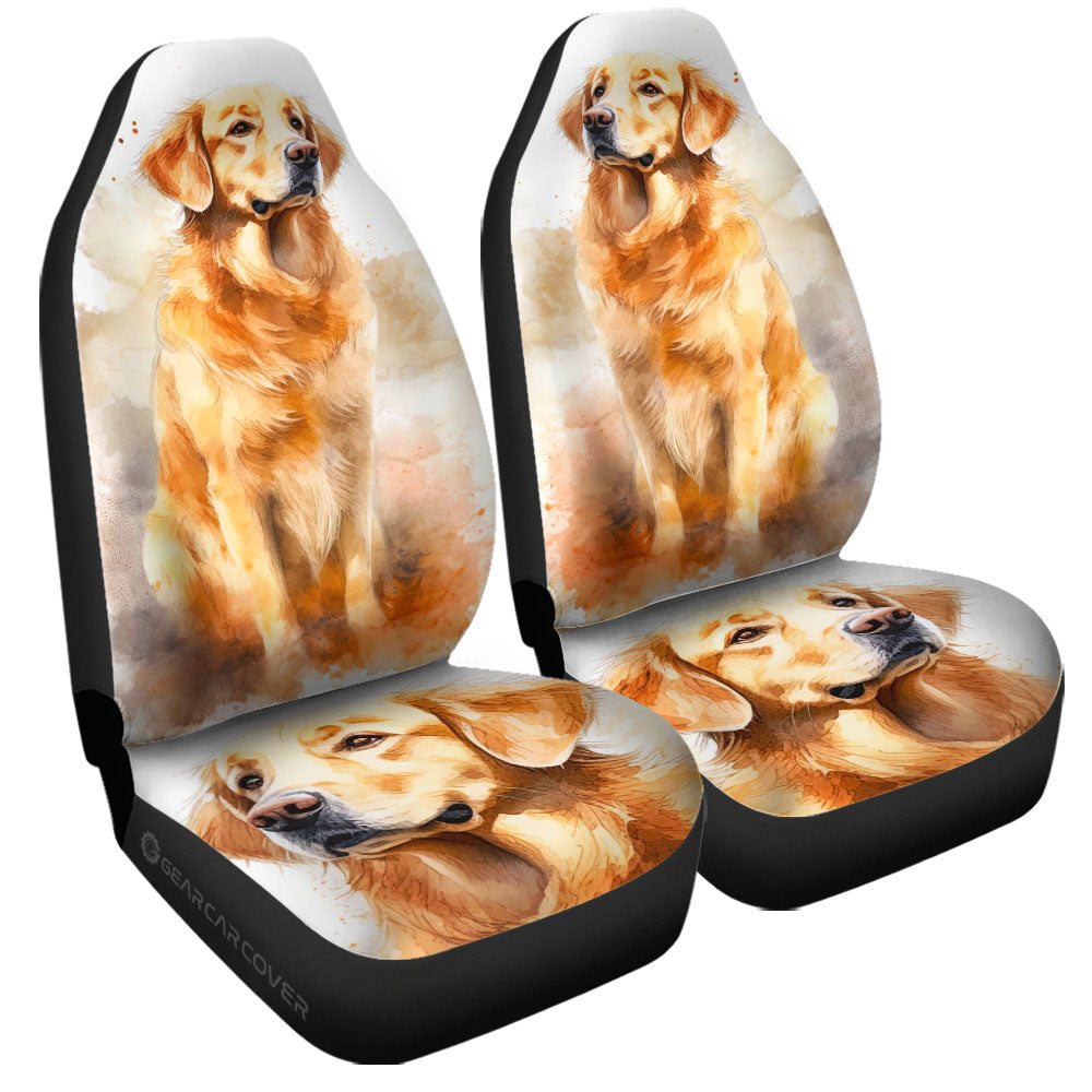 Golden Retriever Car Seat Covers Custom Car Accessories