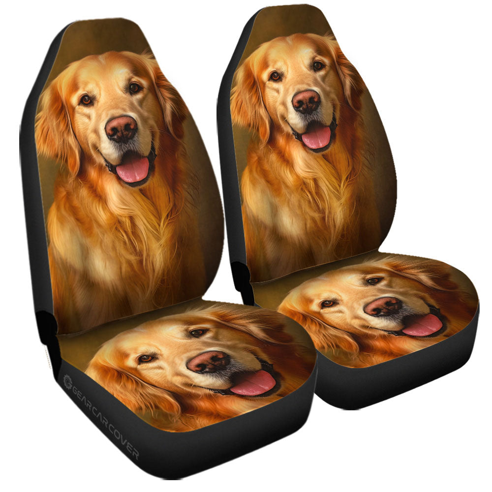 Golden Retriever Car Seat Covers Custom Car Accessories