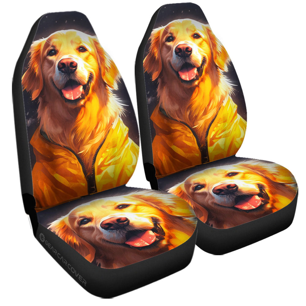 Golden Retriever Car Seat Covers Custom Car Accessories