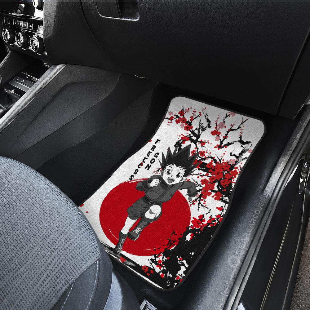 Gon And Killua Car Floor Mats Custom Japan Style Hunter x Hunter Car Accessories