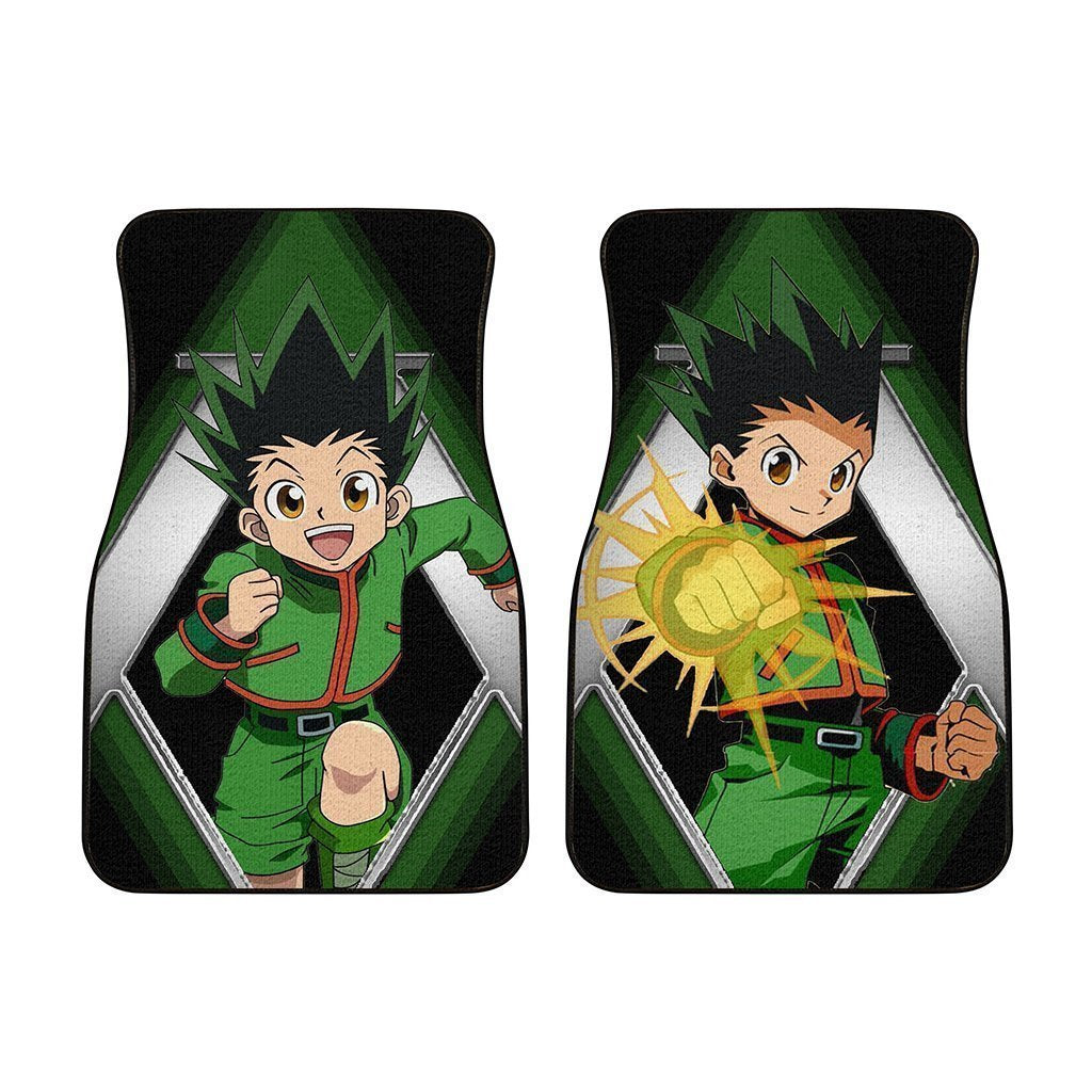 Gon Freecs Car Floor Mats Custom Hunter x Hunter Anime Car Accessories