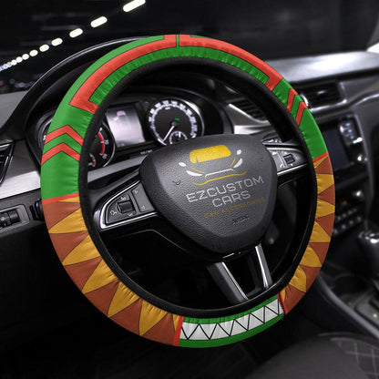 Gon Freecss Anime Steering Wheel Cover Custom Anime Hunter x Hunter Car Accessories