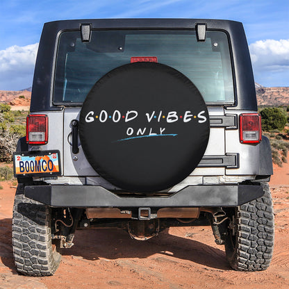 Good Vibes Only Car Spare Tire