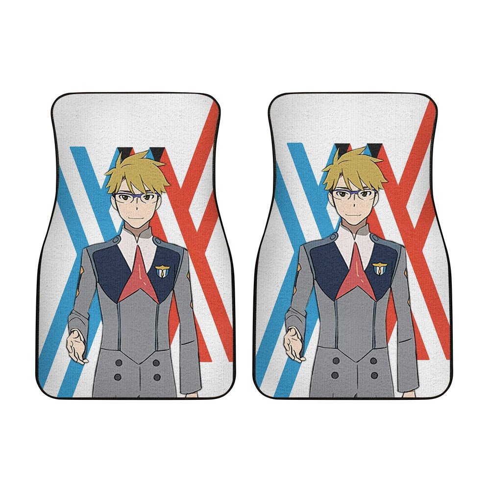 Goro code 056 Car Floor Mats Custom Anime Darling In The Franxx Car Accessories