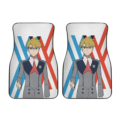 Goro code 056 Car Floor Mats Custom Anime Darling In The Franxx Car Accessories