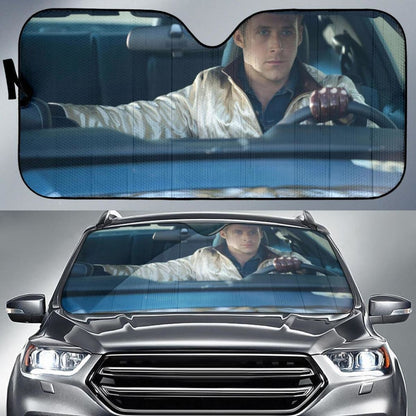 Gosling Drive 2011 Movies Auto Sun Shade Fan Gift Universal Fit 174503