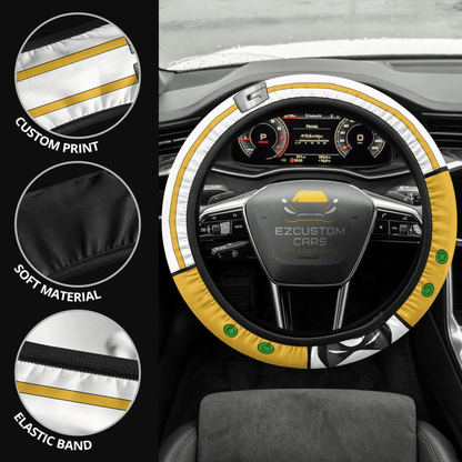 Gran Torino My Hero Academia Anime Steering Wheel Cover Custom Anime Car Accessories