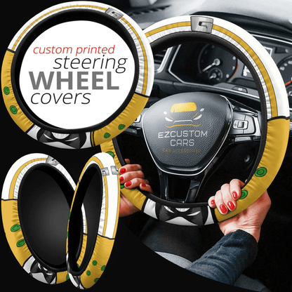 Gran Torino My Hero Academia Anime Steering Wheel Cover Custom Anime Car Accessories