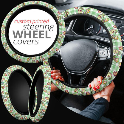Grass Car Steering Wheel Cover 3