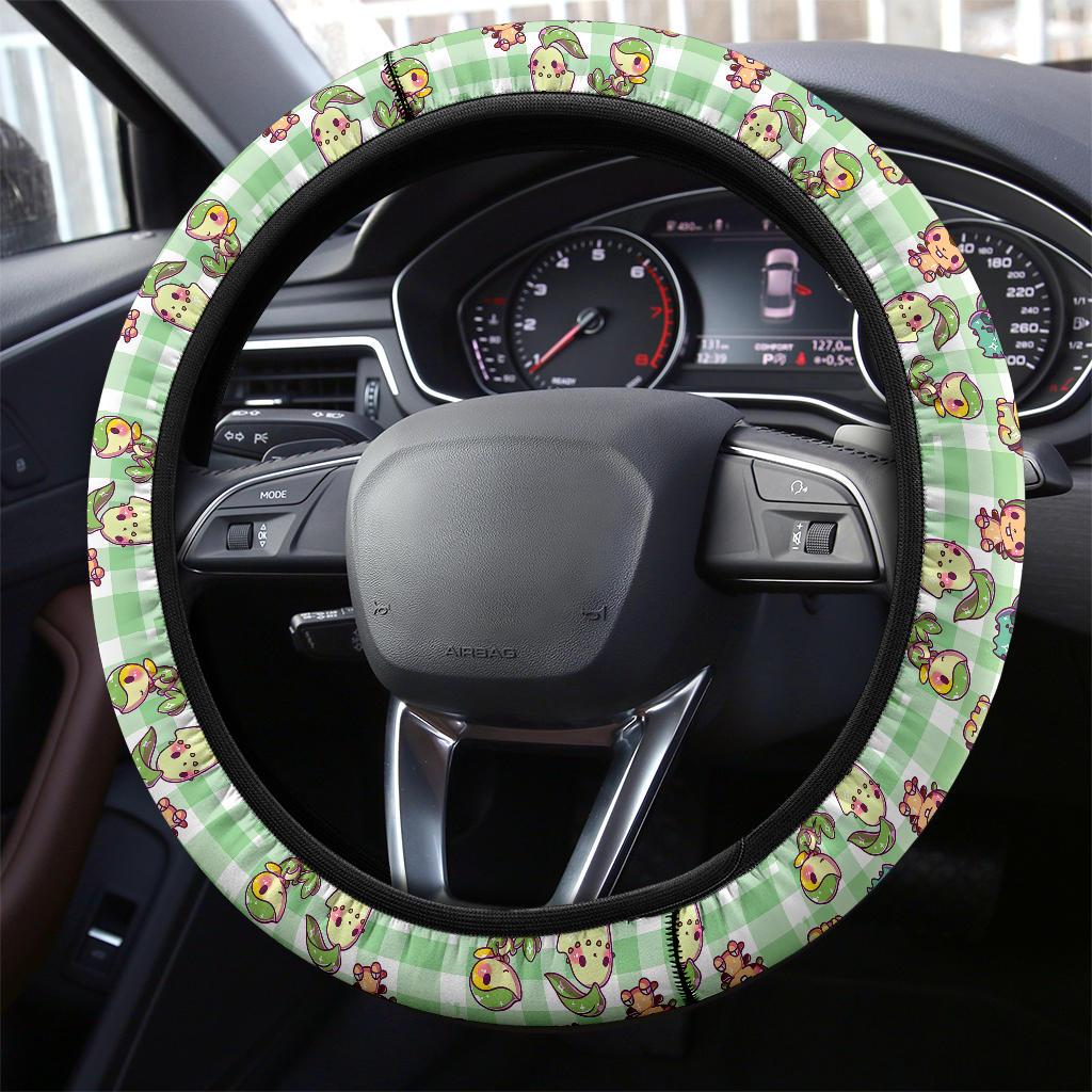 Grass Car Steering Wheel Cover 3