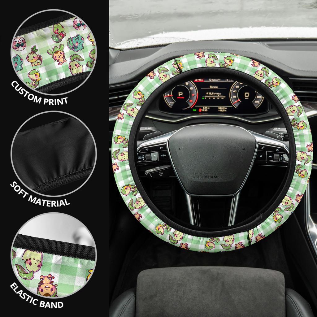 Grass Car Steering Wheel Cover 3