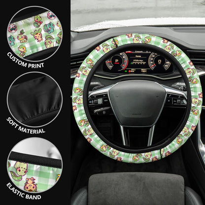 Grass Car Steering Wheel Cover 3
