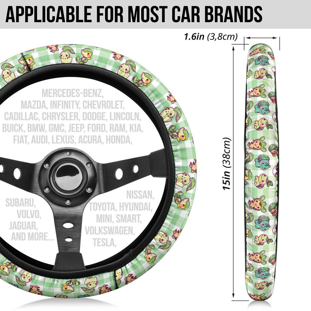 Grass Car Steering Wheel Cover 3