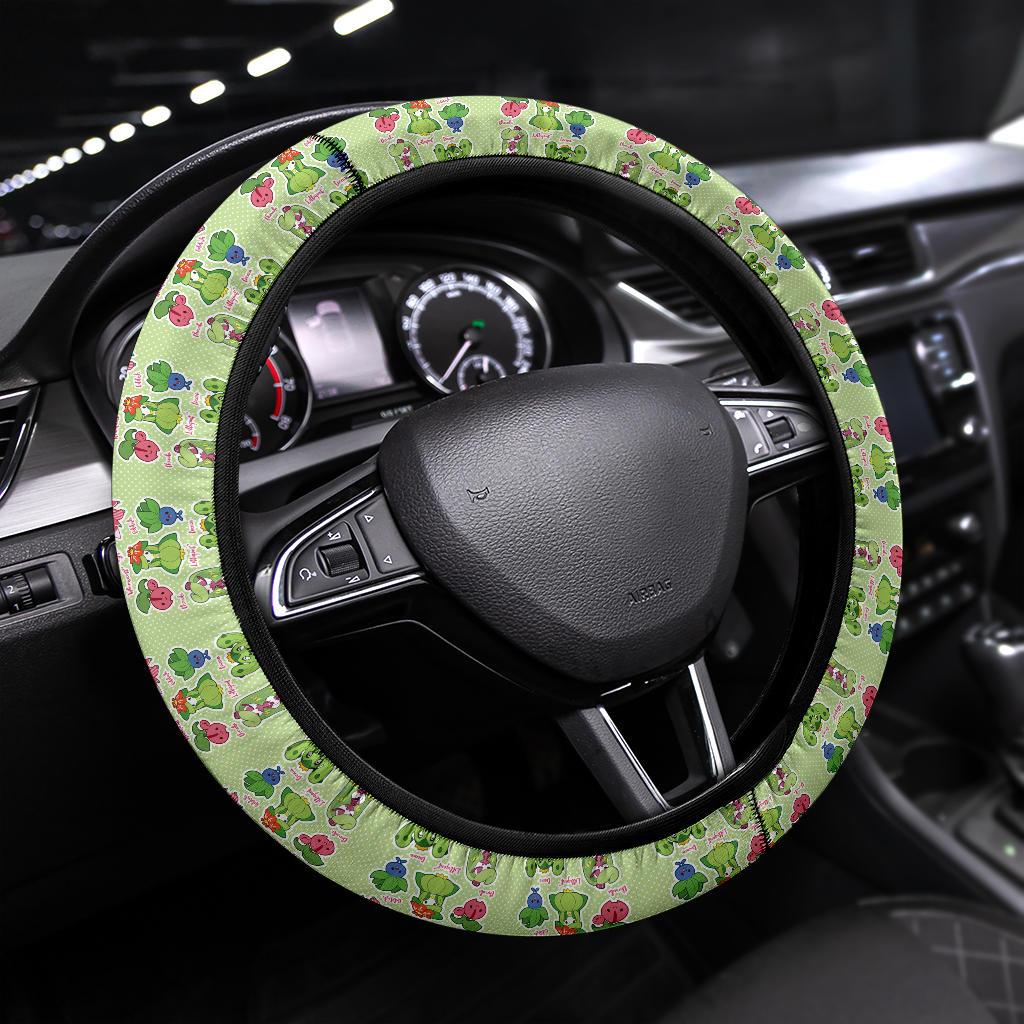 Grass Car Steering Wheel Cover