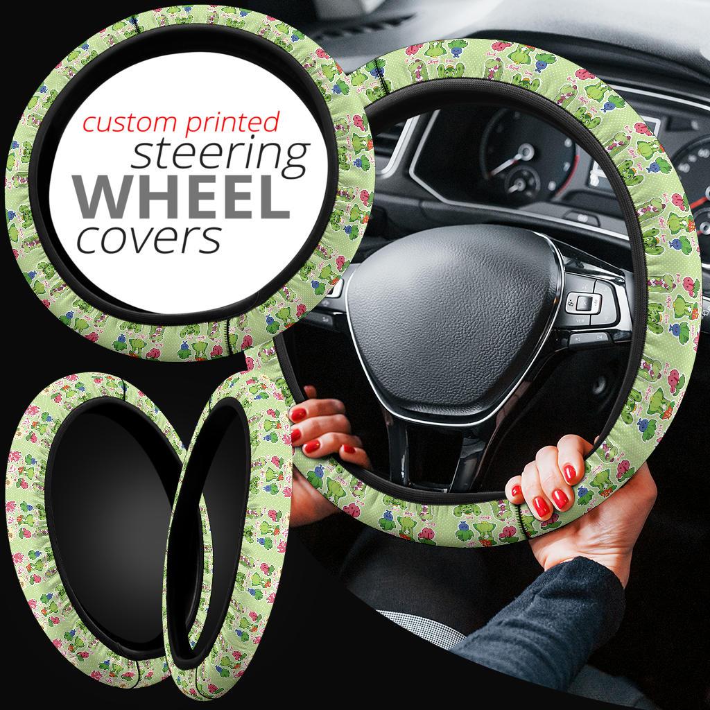 Grass Car Steering Wheel Cover