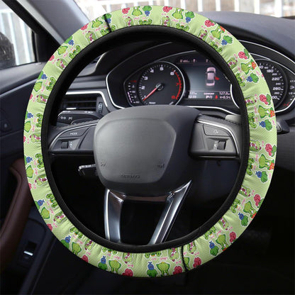 Grass Car Steering Wheel Cover