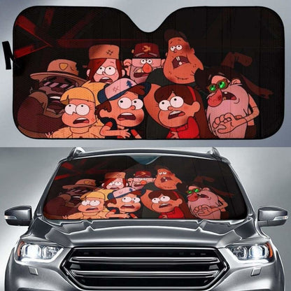 Gravity Falls Auto Sun Shade 918b Universal Fit