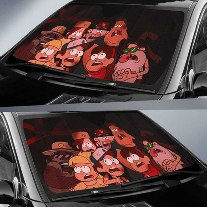 Gravity Falls Auto Sun Shade 918b Universal Fit