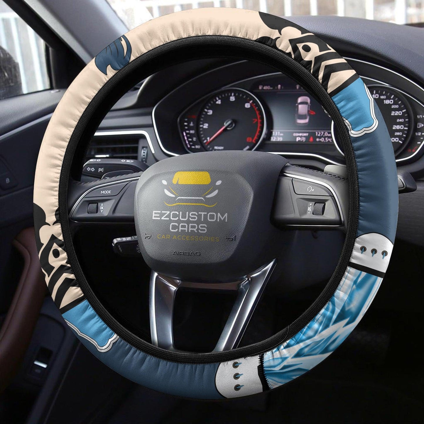 Gray Fullbuster Fairy Tail Anime Steering Wheel Cover