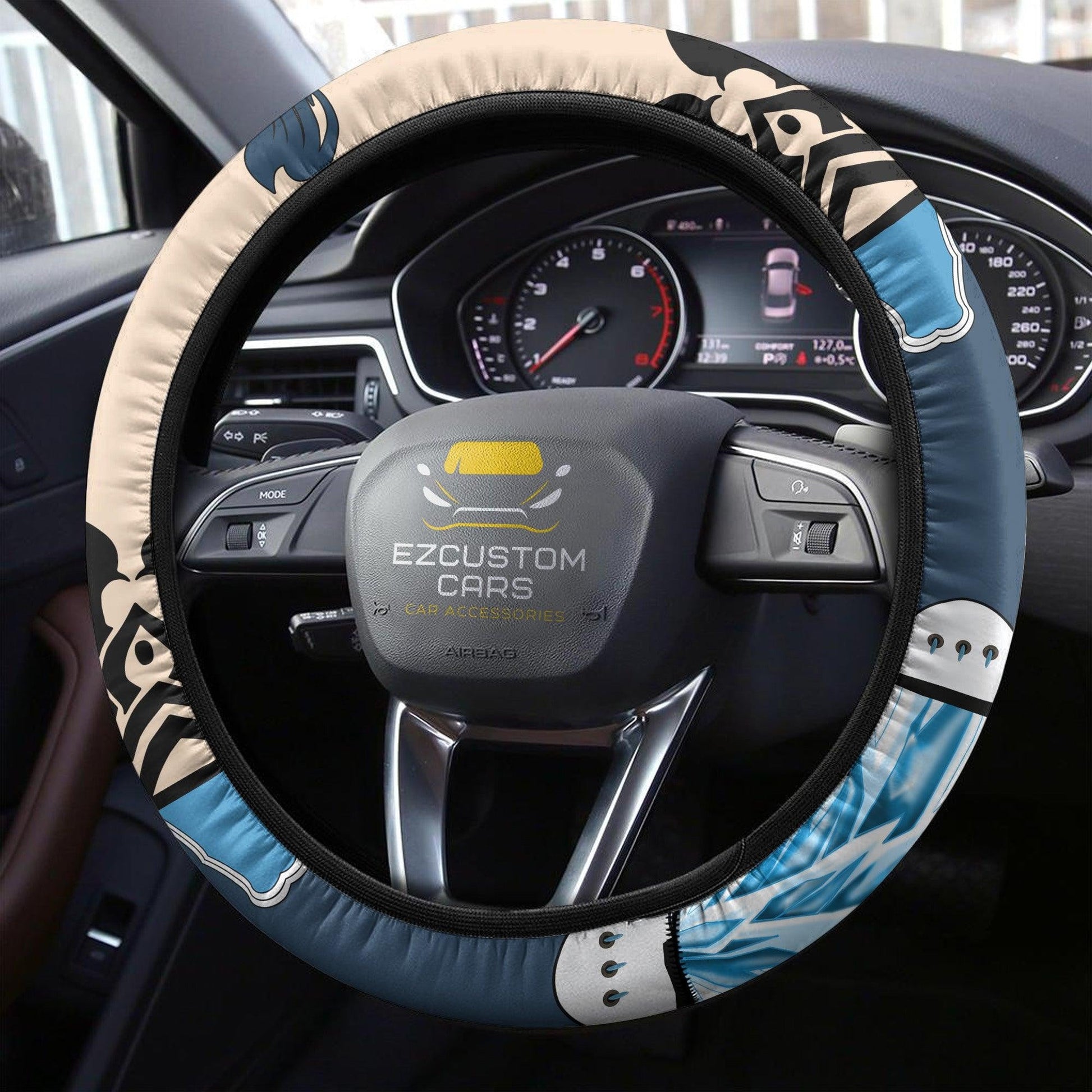 Gray Fullbuster Fairy Tail Anime Steering Wheel Cover