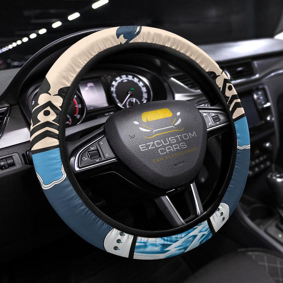 Gray Fullbuster Fairy Tail Anime Steering Wheel Cover