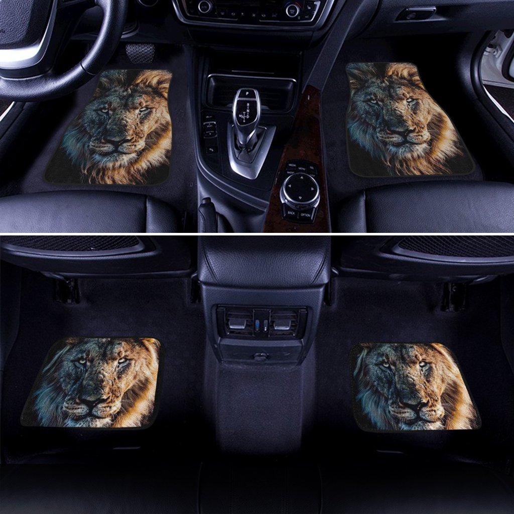 Great Dad Lion Car Floor Mats Custom Car Accessories Gift For Dad