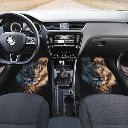 Great Dad Lion Car Floor Mats Custom Car Accessories Gift For Dad