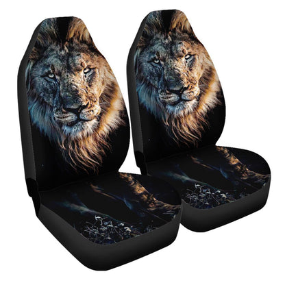 Great Dad Lion Car Seat Covers Custom Car Accessories Gift For Dad