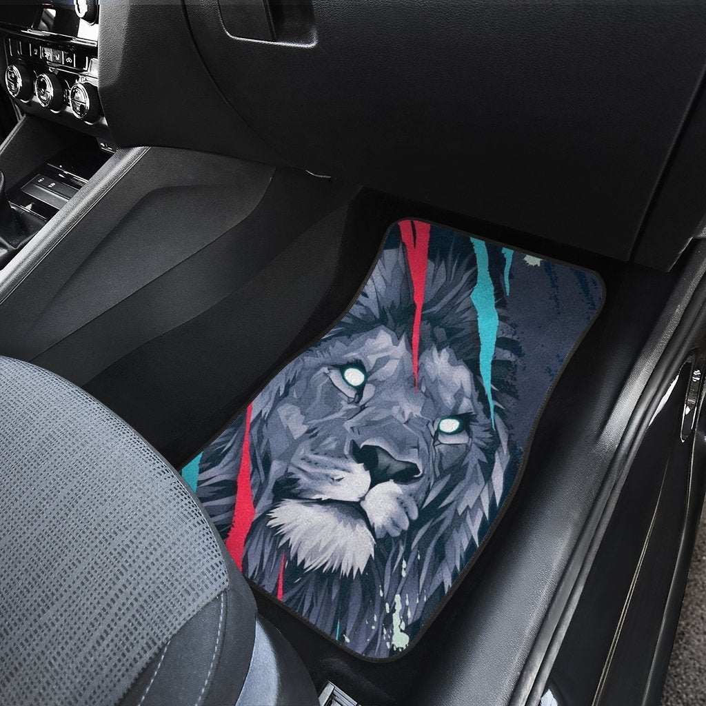 Great Gift For Dad Lion Car Floor Mats Custom Car Accessories