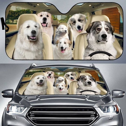 Great Pyrenees All Over Printed 3D Sun Shade
