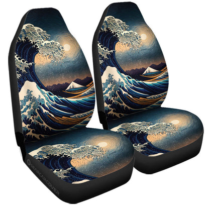 Great Wave Kanagawa Car Seat Covers Custom Car Accessories