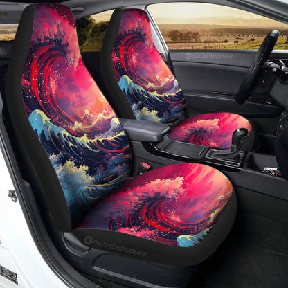 Great Wave Kanagawa Car Seat Covers Custom Car Accessories