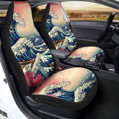Great Wave Kanagawa Car Seat Covers Custom Car Accessories