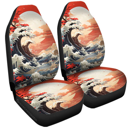 Great Wave Kanagawa Car Seat Covers Custom Car Accessories