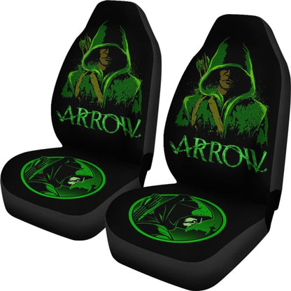 Green Arrow Art Car Seat Covers Amazing Gift Ideas Universal Fit 173905