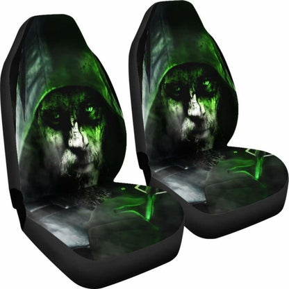 Green Arrow Car Seat Covers Universal Fit 051012