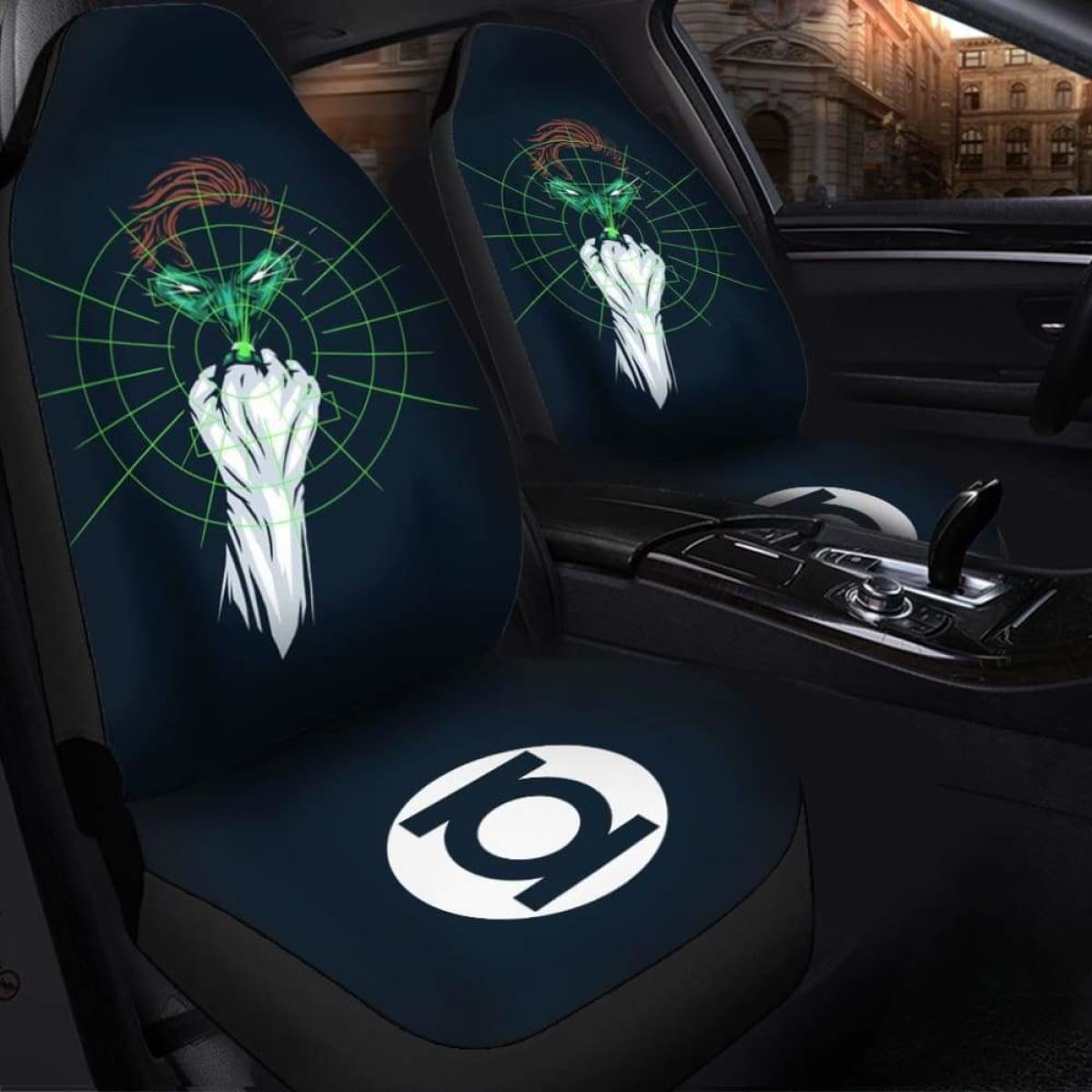 Green Lantern Badass Seat Covers 101719 Universal Fit