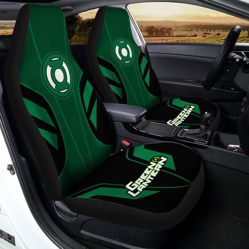Green Lantern Car Seat Covers Custom Car Interior Accessories