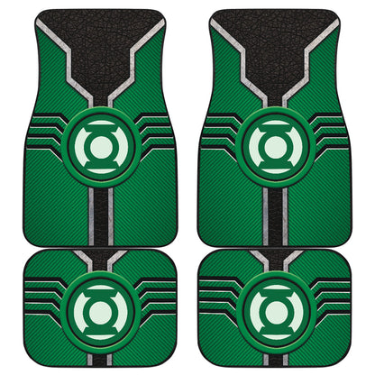 Green Latern Logo Car Floor Mats Custom For Fans Ci230112-02a