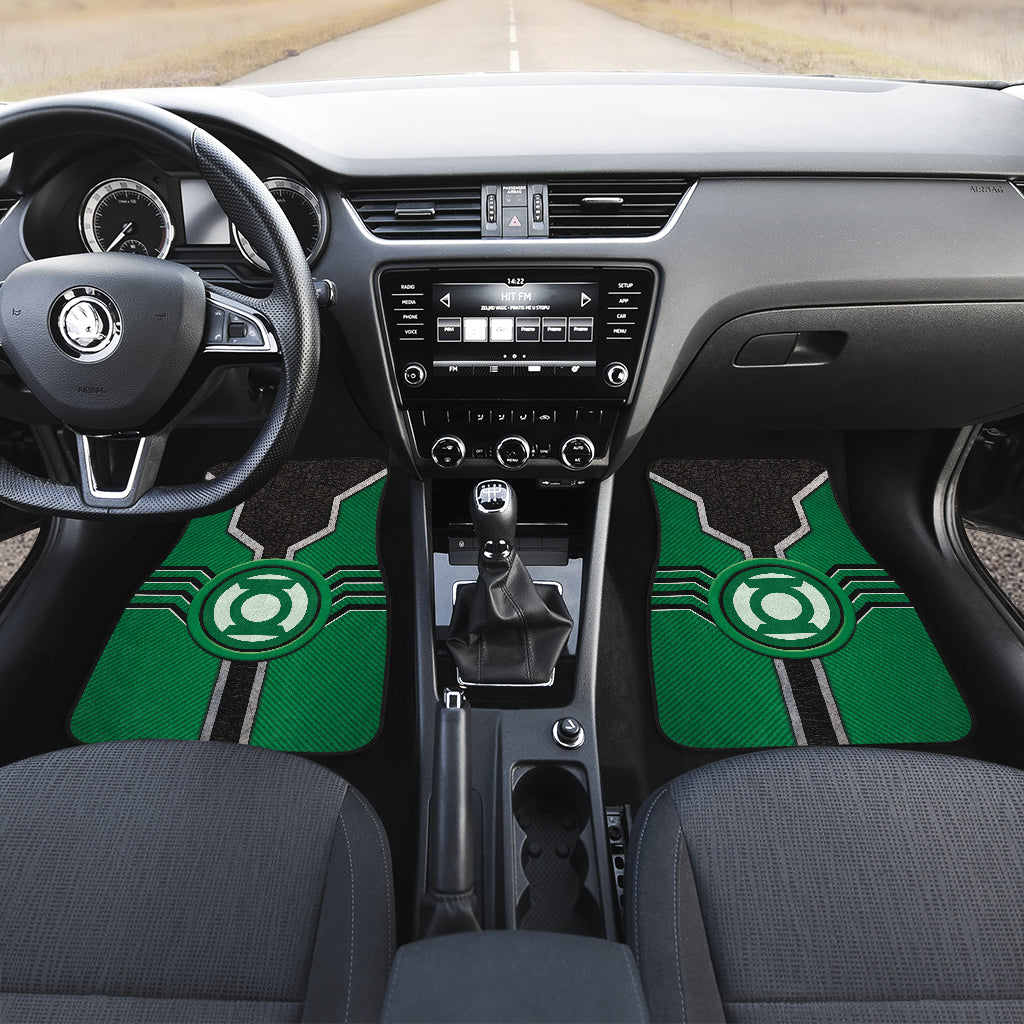 Green Latern Logo Car Floor Mats Custom For Fans Ci230112-02a