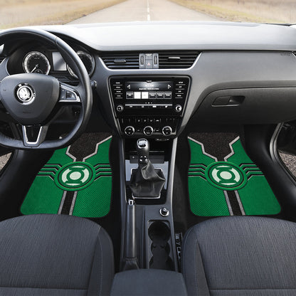 Green Latern Logo Car Floor Mats Custom For Fans Ci230112-02a