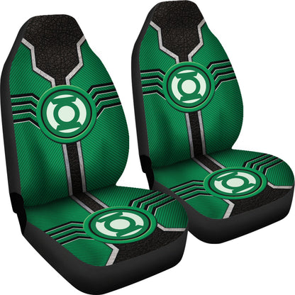 Green Latern Logo Car Seat Covers Custom For Fans Ci230109-02