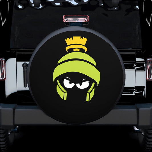 Green Looney Tunes Marvin The Martian Cartoon Funny Spare Tire Cover